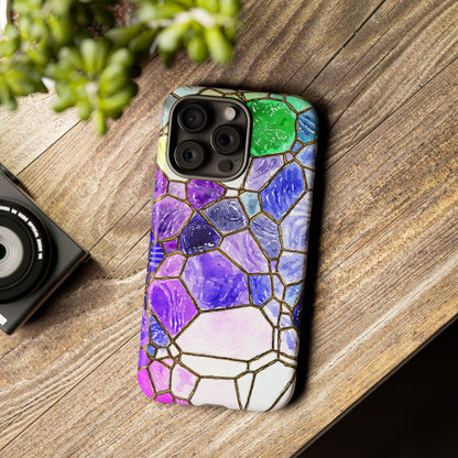 Colorful Glass Mosaic - iPhone Case