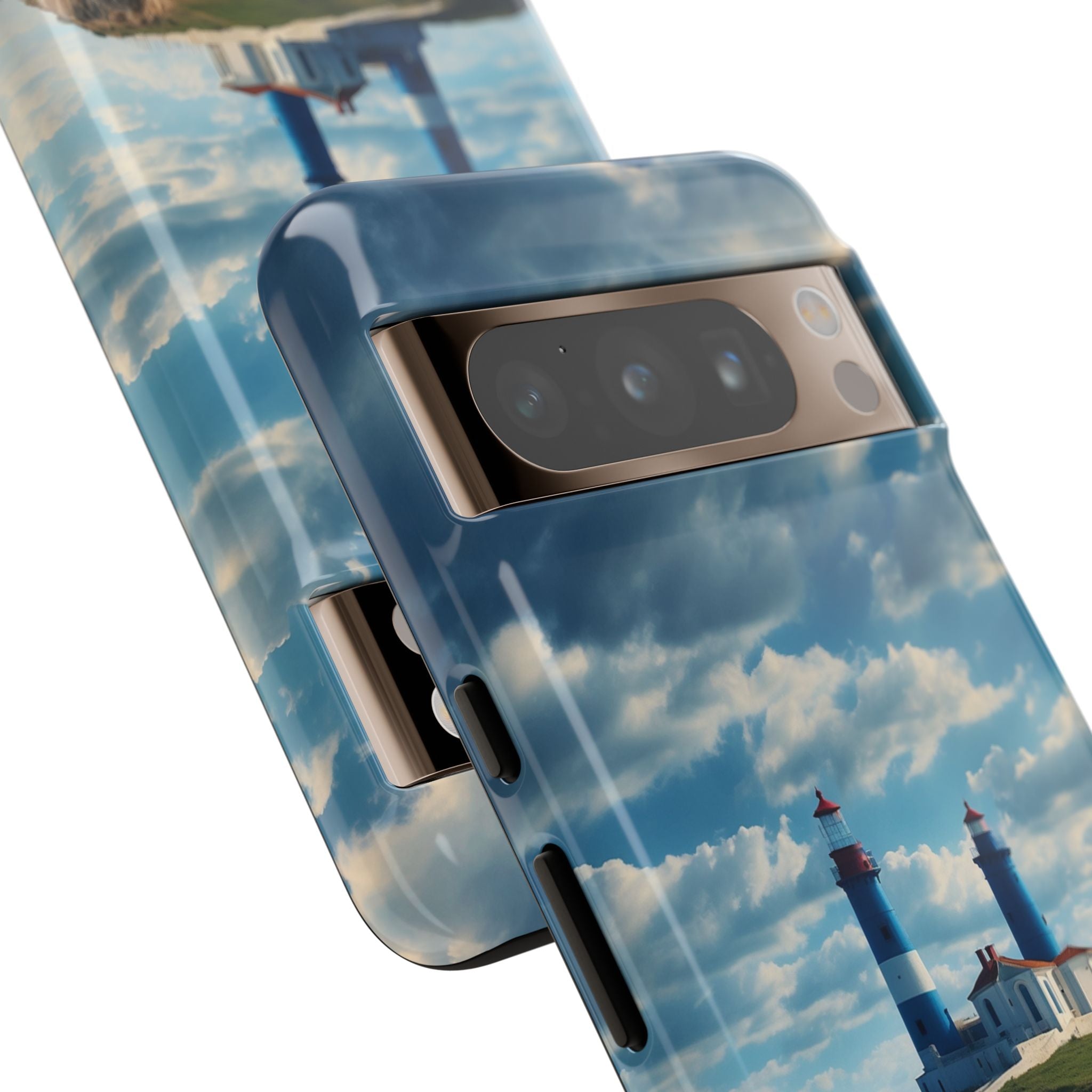 Lighthouse Guards Waves - Google Pixel Case