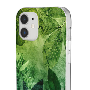 Pantone Greene Design | Handyhülle für iPhone (Flexible Hülle) 