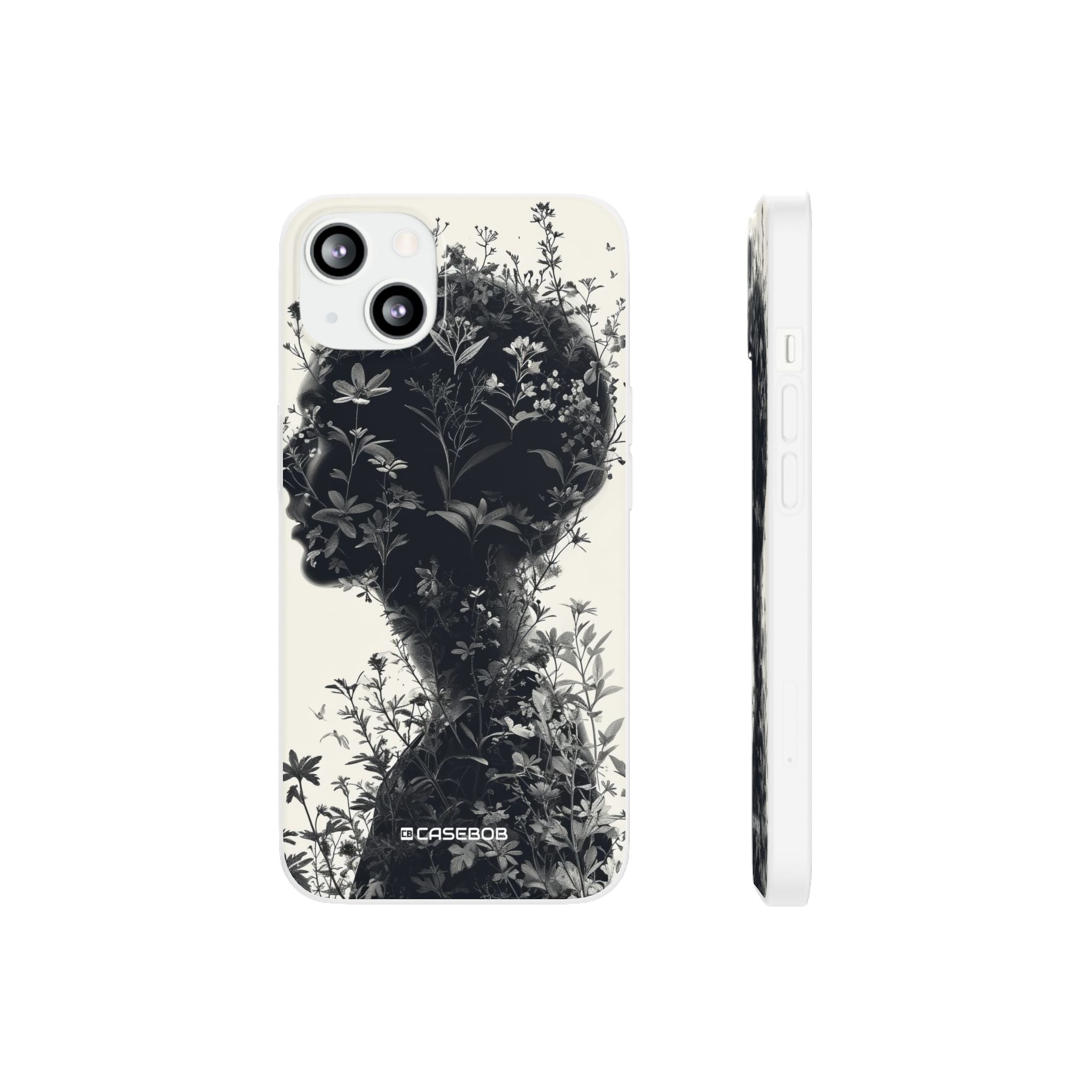 Botanical Silhouette Essence | Flexible Phone Case for iPhone