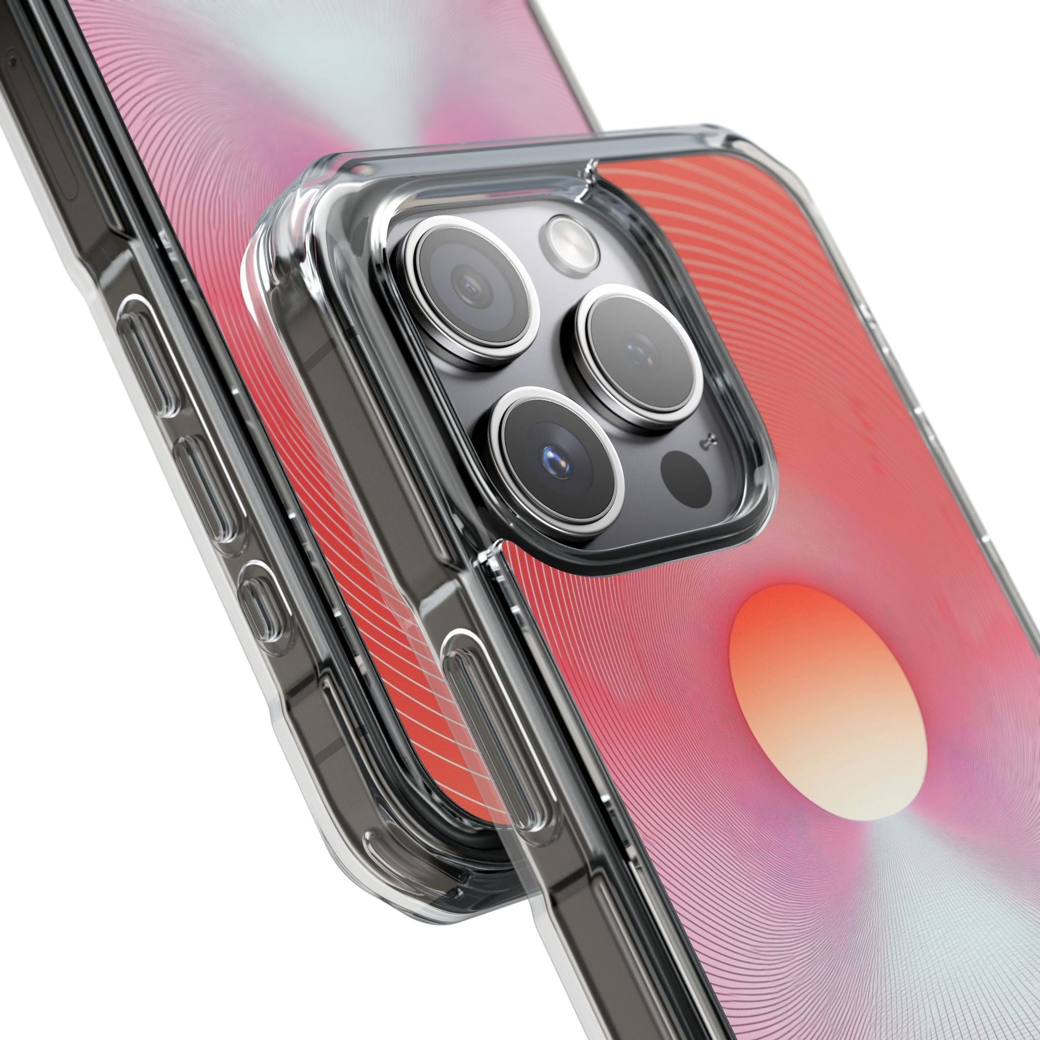 Orange Portal iPhone 15 Pro Case - Impact