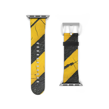 Yellow Stripes Distress - Watch Band
gult striber distress - urrem