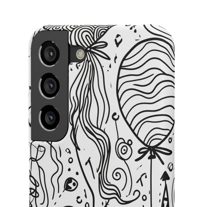 Whimsical Festivity | Slim Phone Case for Samsung