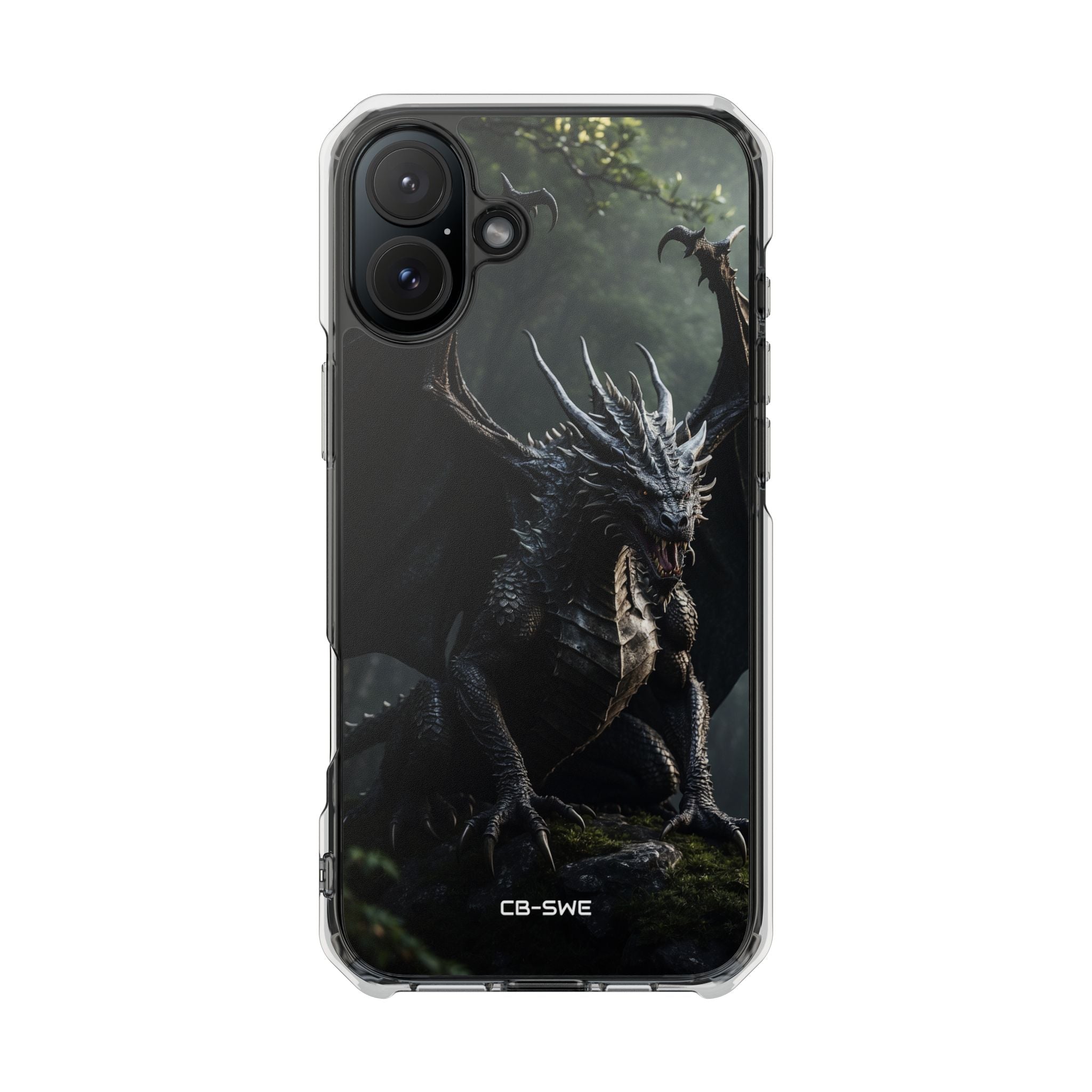 Dragon Emerges Mist iPhone Case - Impact
