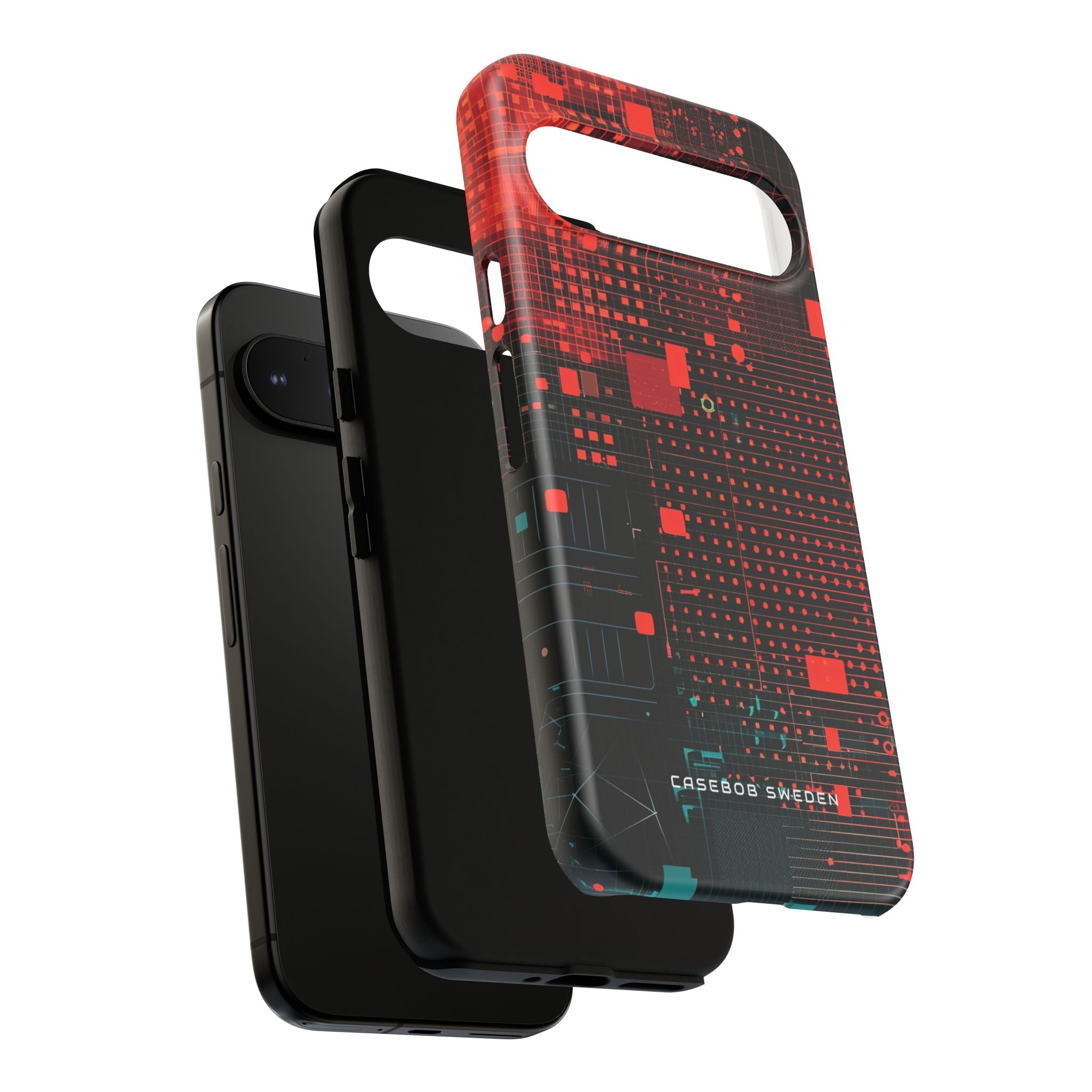 Gradient Tech Flux Google Pixel 9 - Tough Phone Case