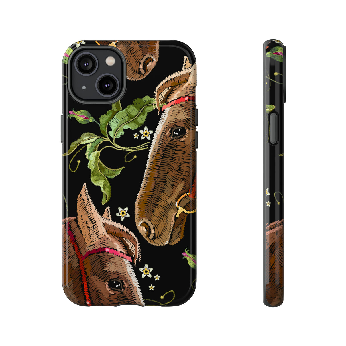 Horse Drawing - Protective Phone Case