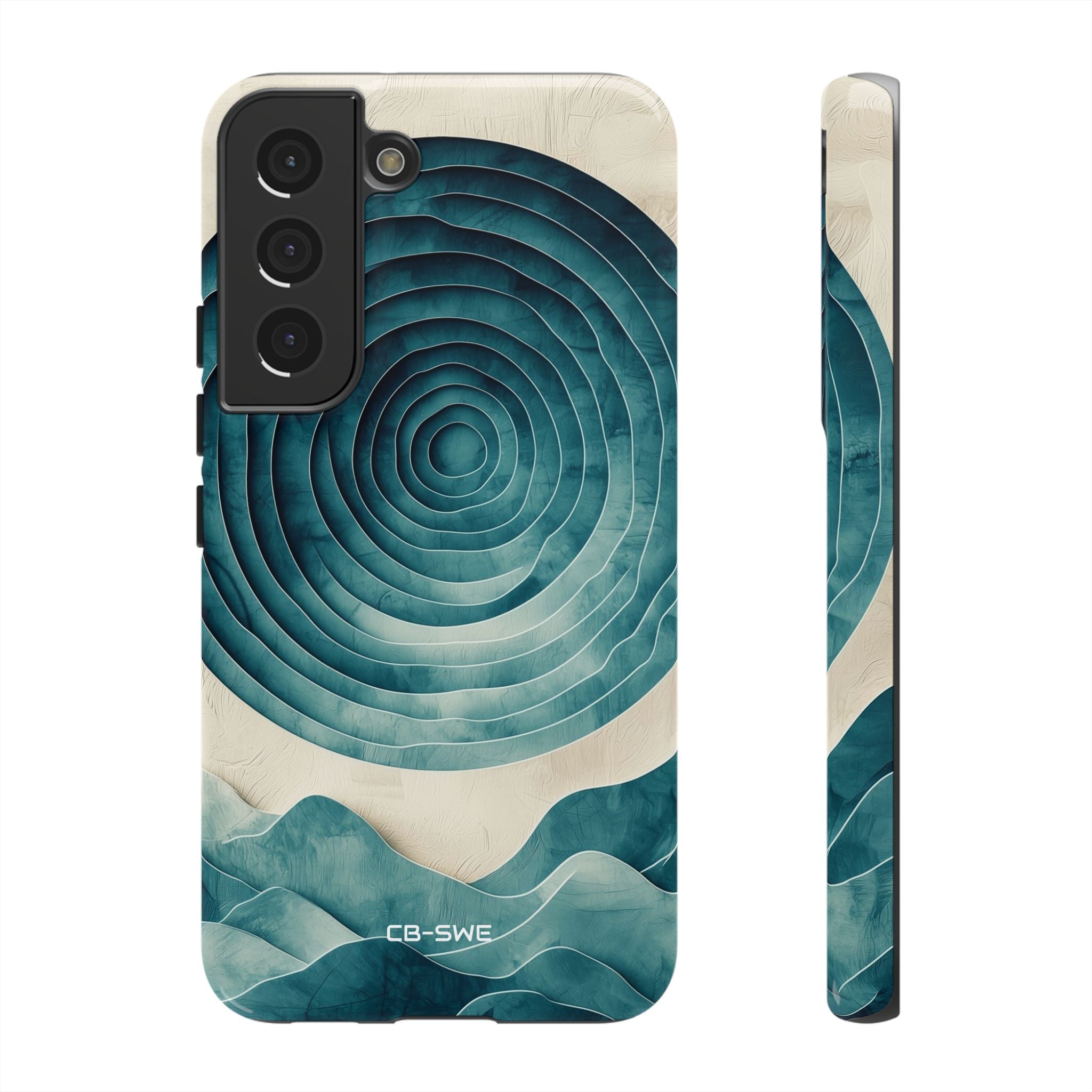 Waves Embrace Circles - Samsung Case