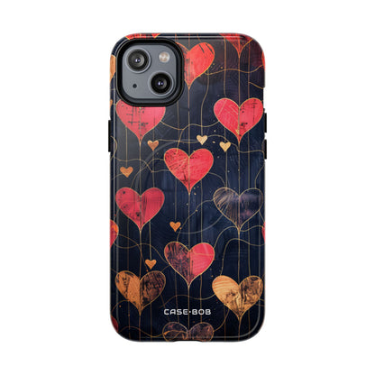 Golden Hearts Network iPhone 14 Plus Case - Tough+