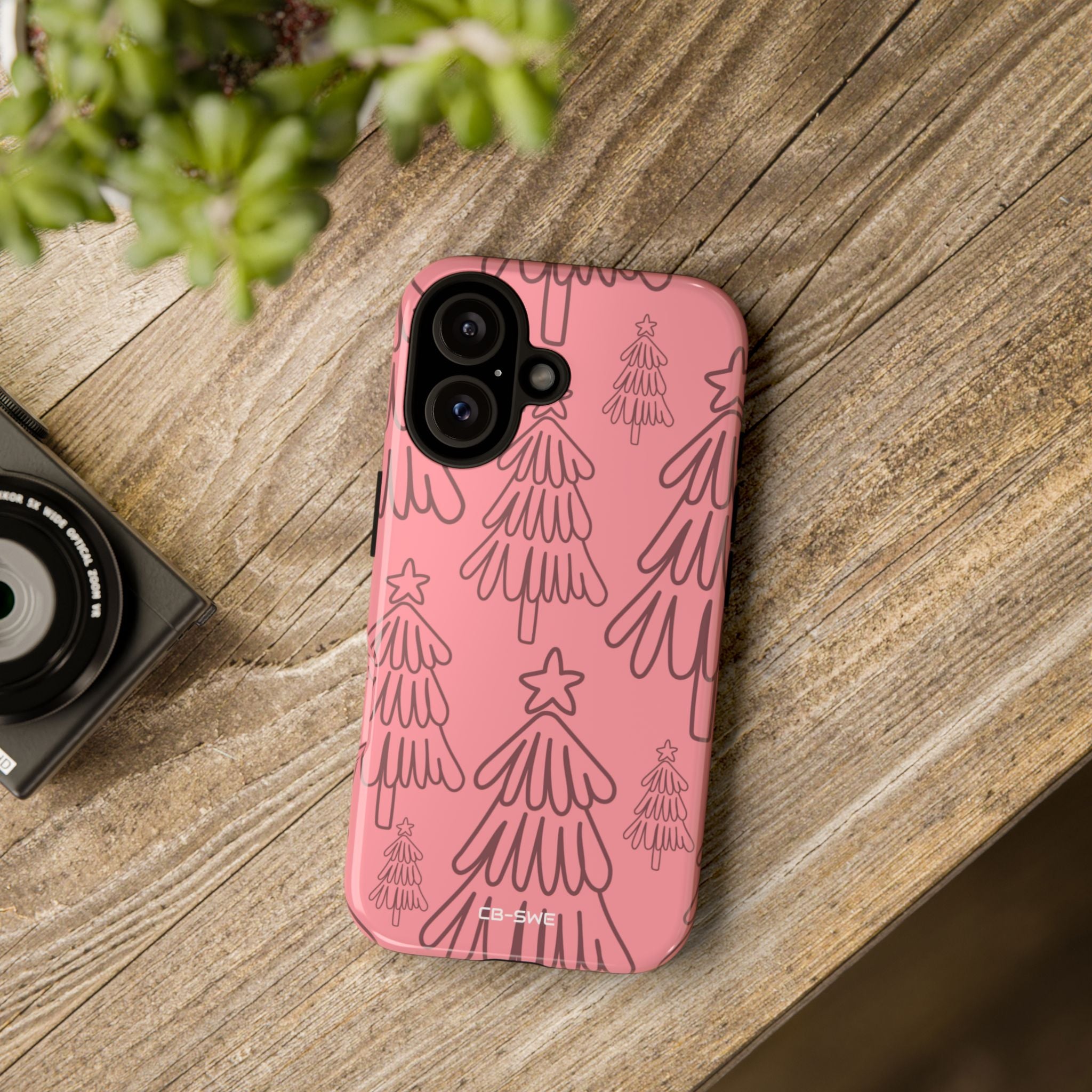 Playful Trees Dance - iPhone Case