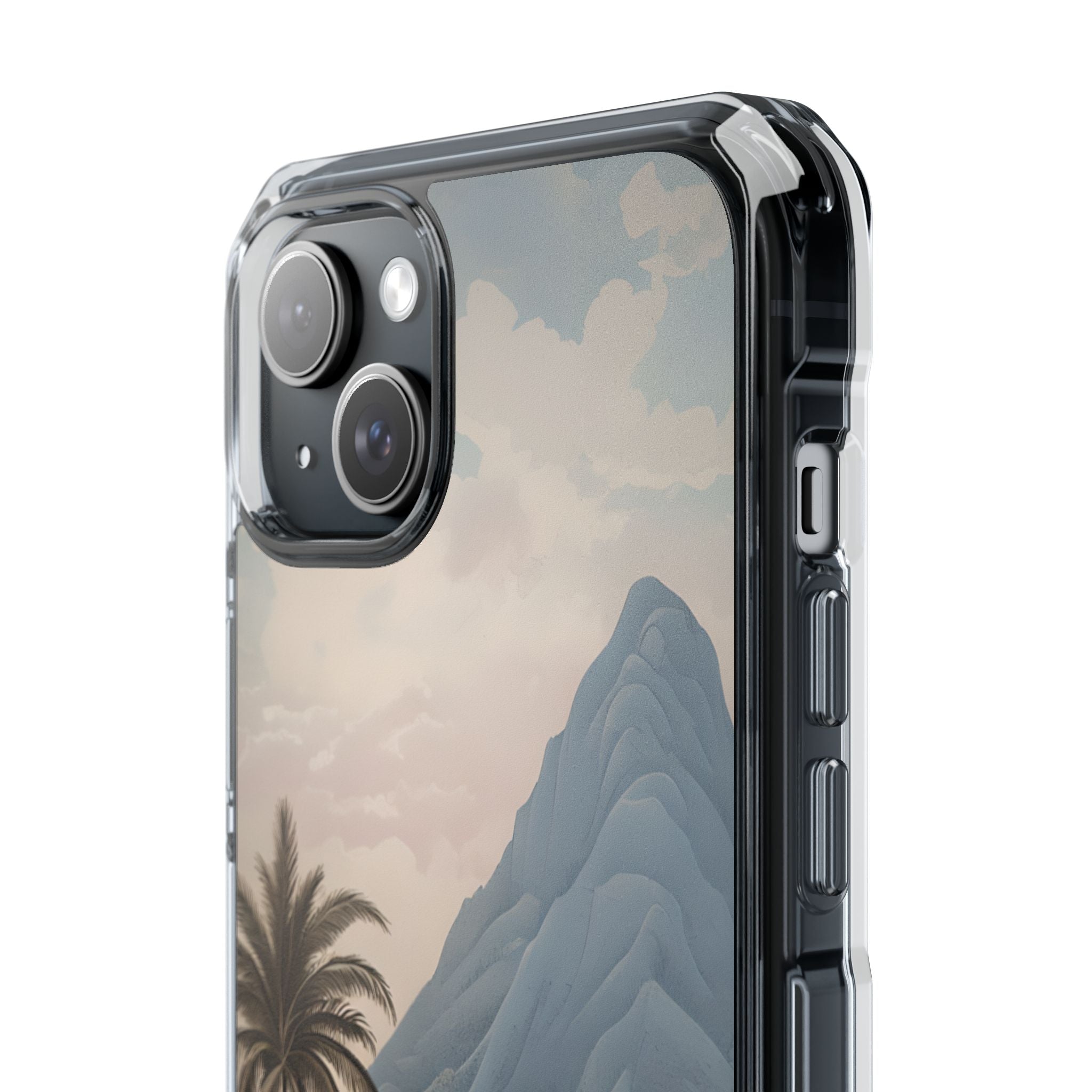 Serene Mountain Oasis iPhone Case - Impact