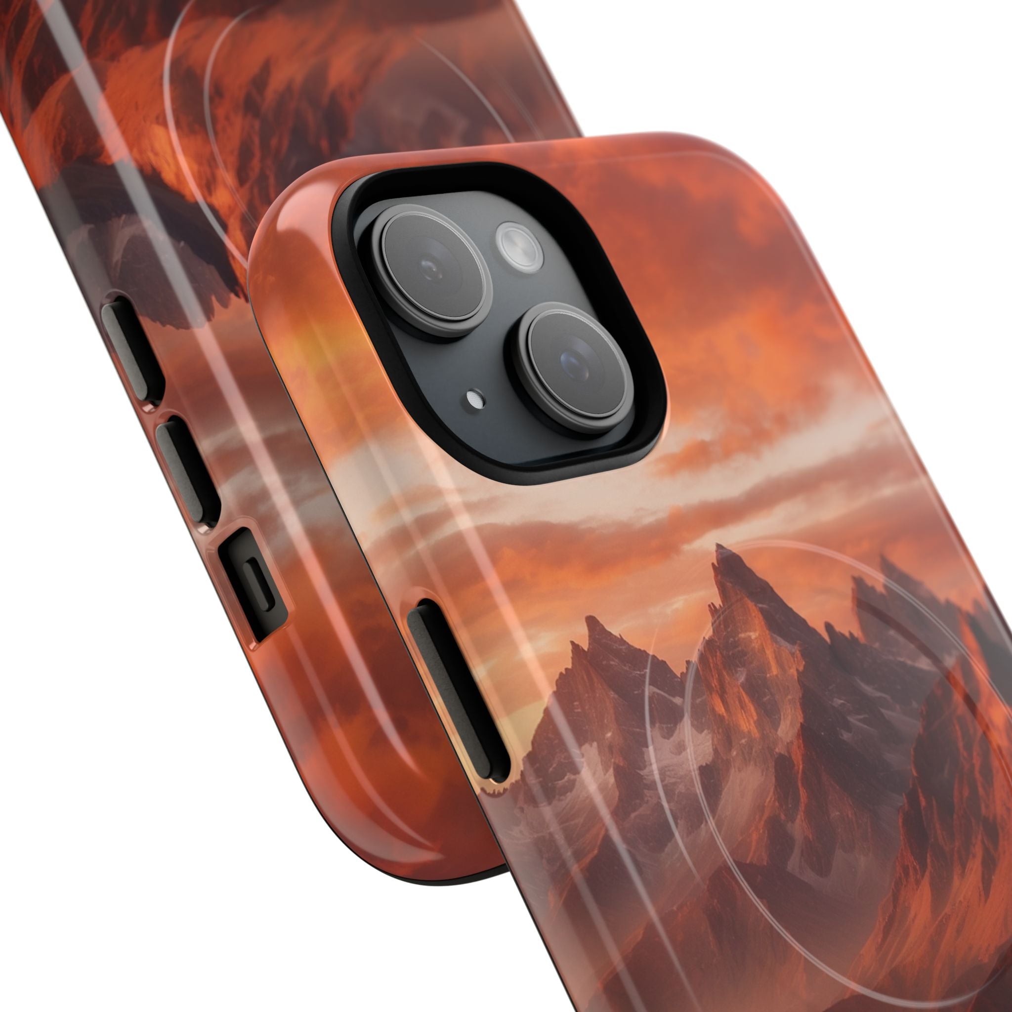 Jagged Glow iPhone 15 Case - Tough+