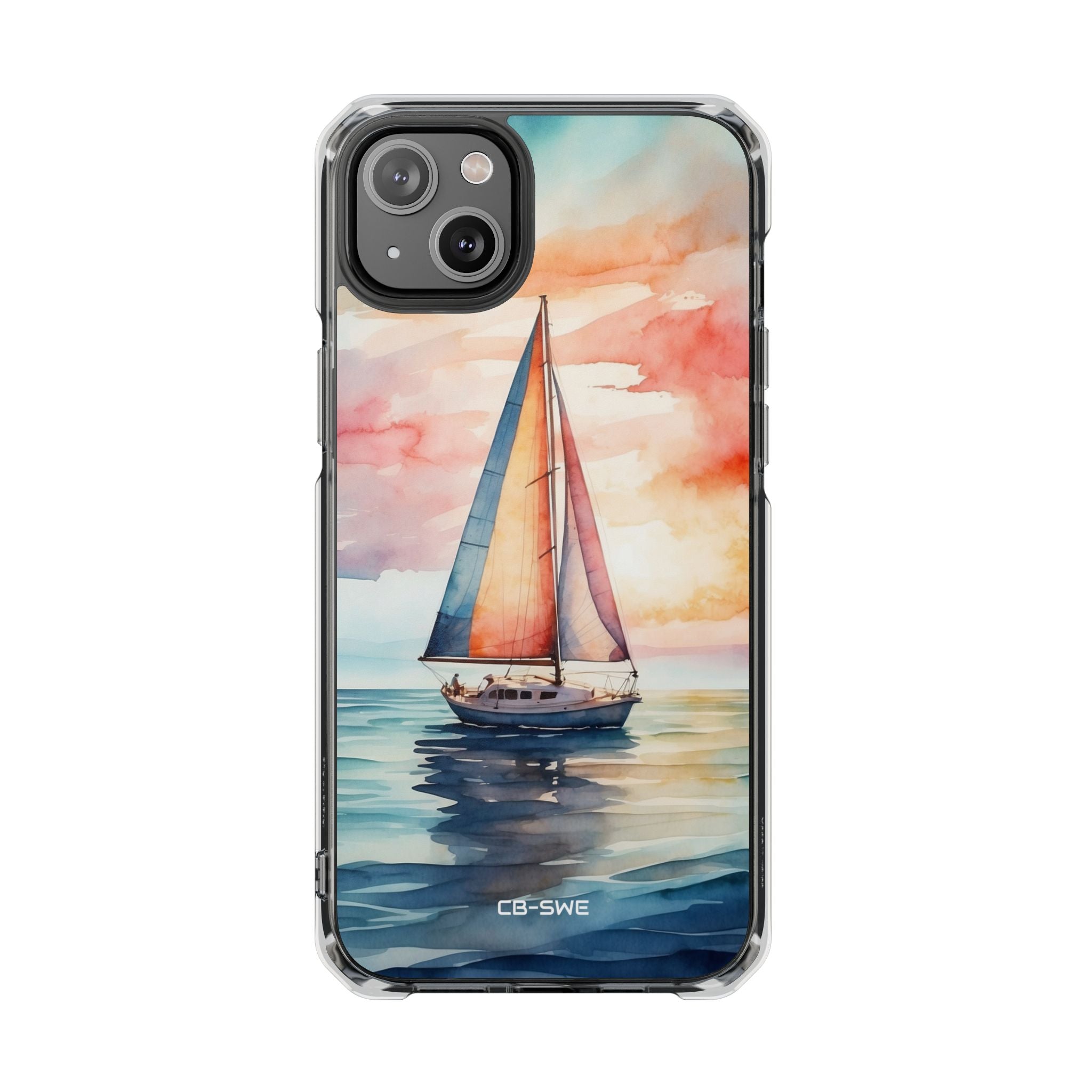 Sailboat Glides Calm iPhone Case - Impact