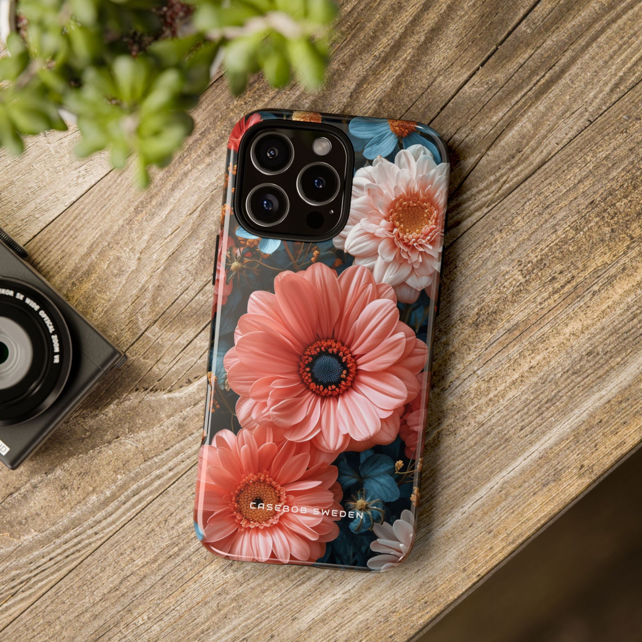 Surreal Floral Harmony iPhone 16 - Tough Phone Case