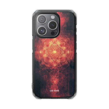 Flames Embrace Sky iPhone Case - Impact