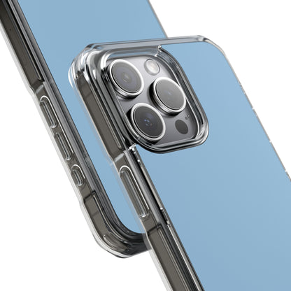 Pale Cerulean - Clear Impact Case for iPhone