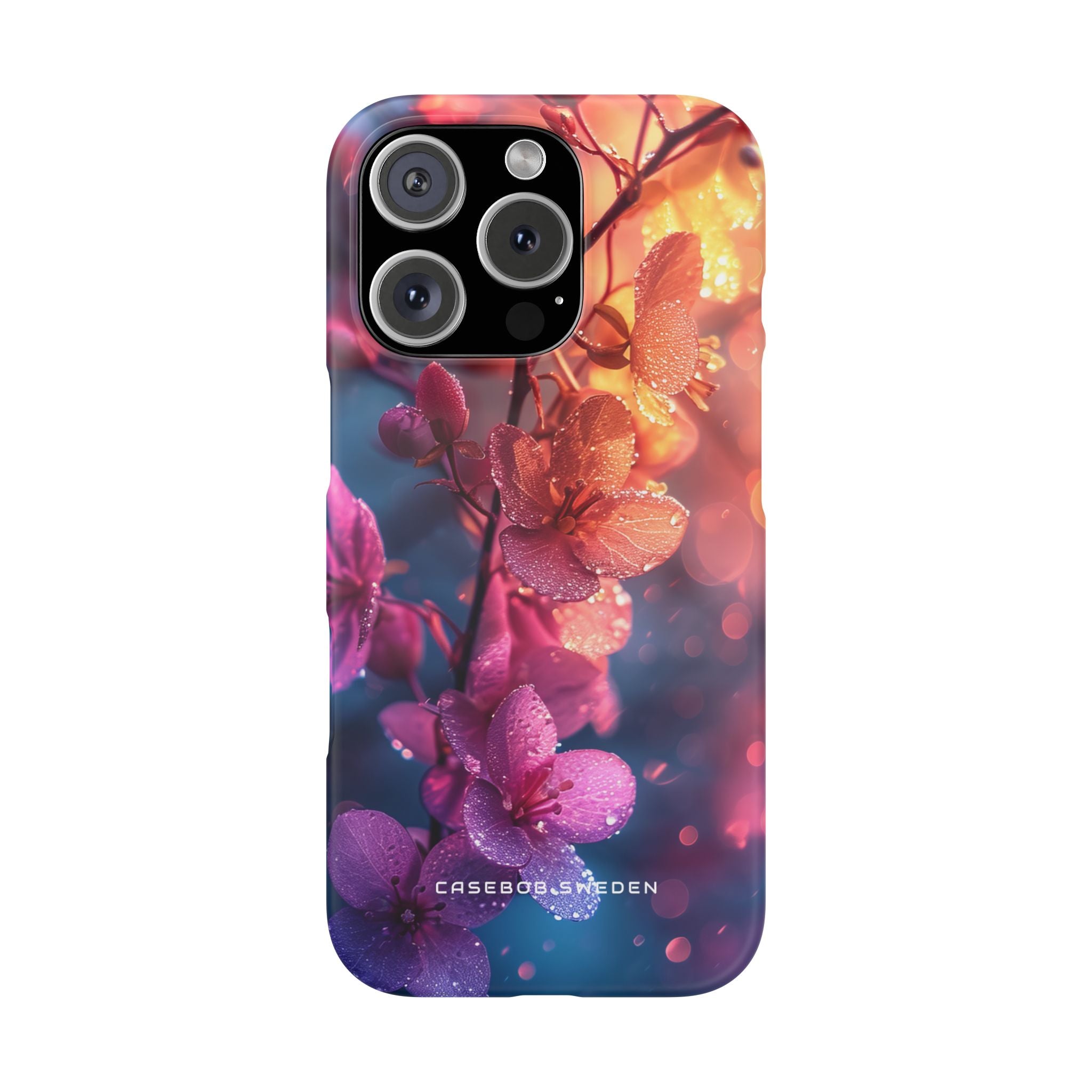 Surreal Flower Harmony iPhone 16 - Slim Phone Case