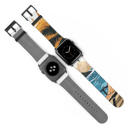 Palm Sunscape - Kellonranneke