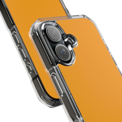 Orange iPhone 16 - Clear Impact Phone Case