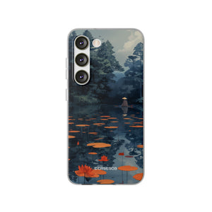 Tranquil Lotus Serenity | Flexible Phone Case for Samsung Galaxy