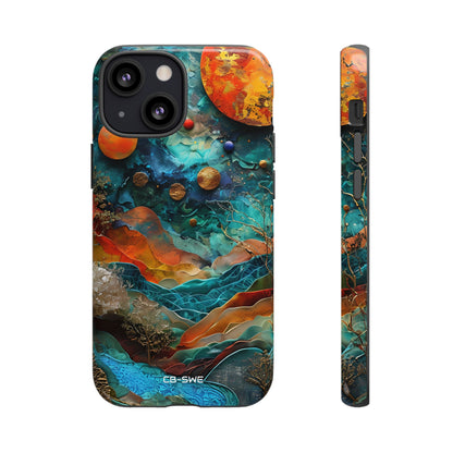 Celestial Wonders Unfold - iPhone Case