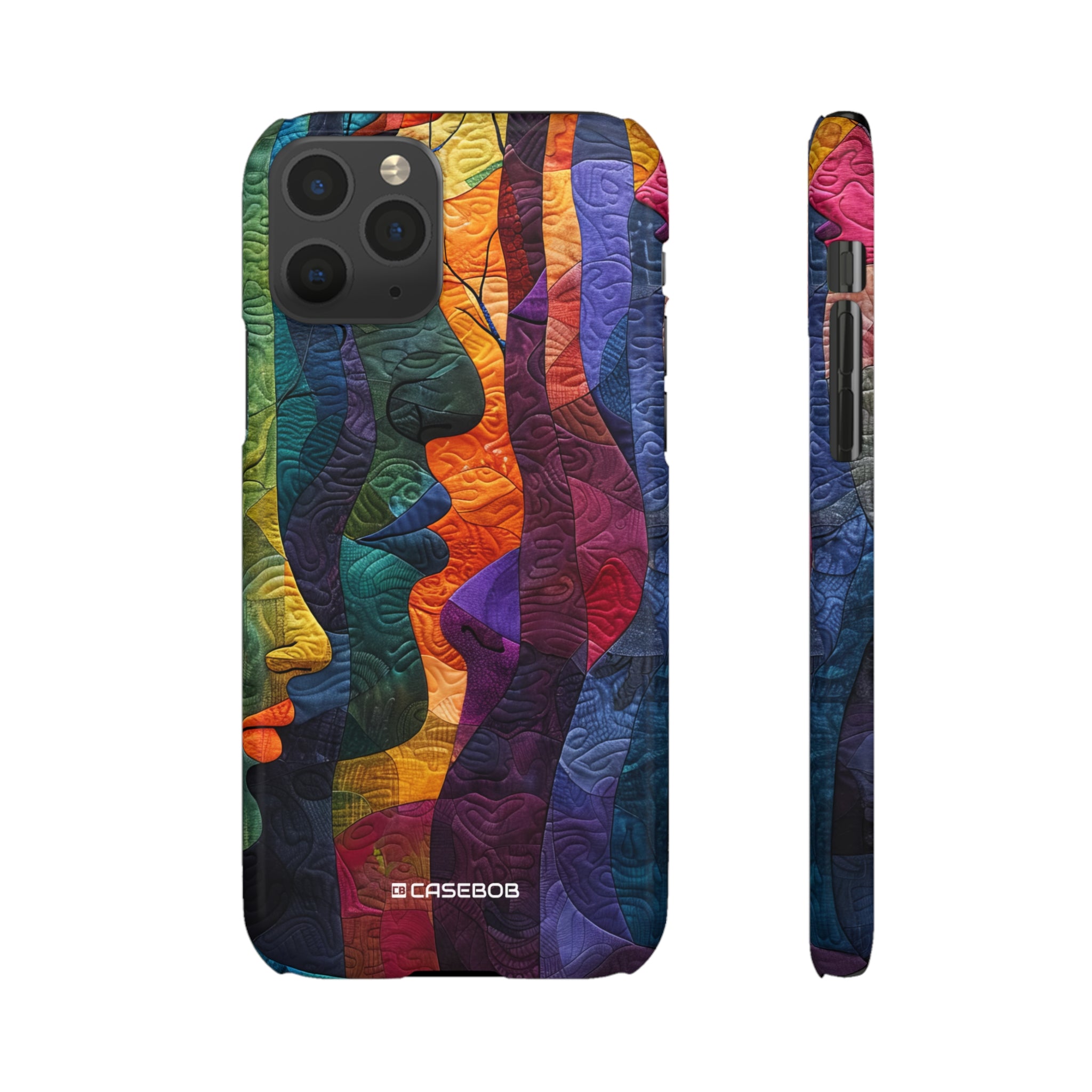 Interwoven Vibrance | Slim Phone Case for iPhone