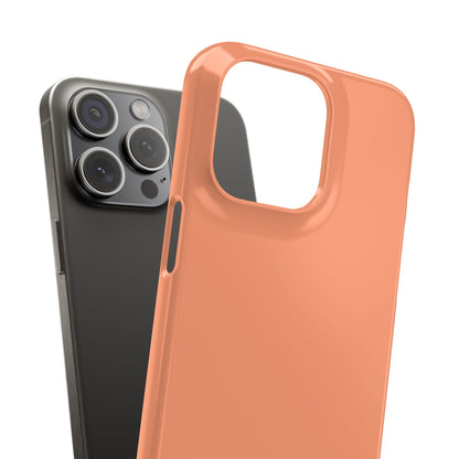 Light Salmon iPhone 15 - Slim Phone Case