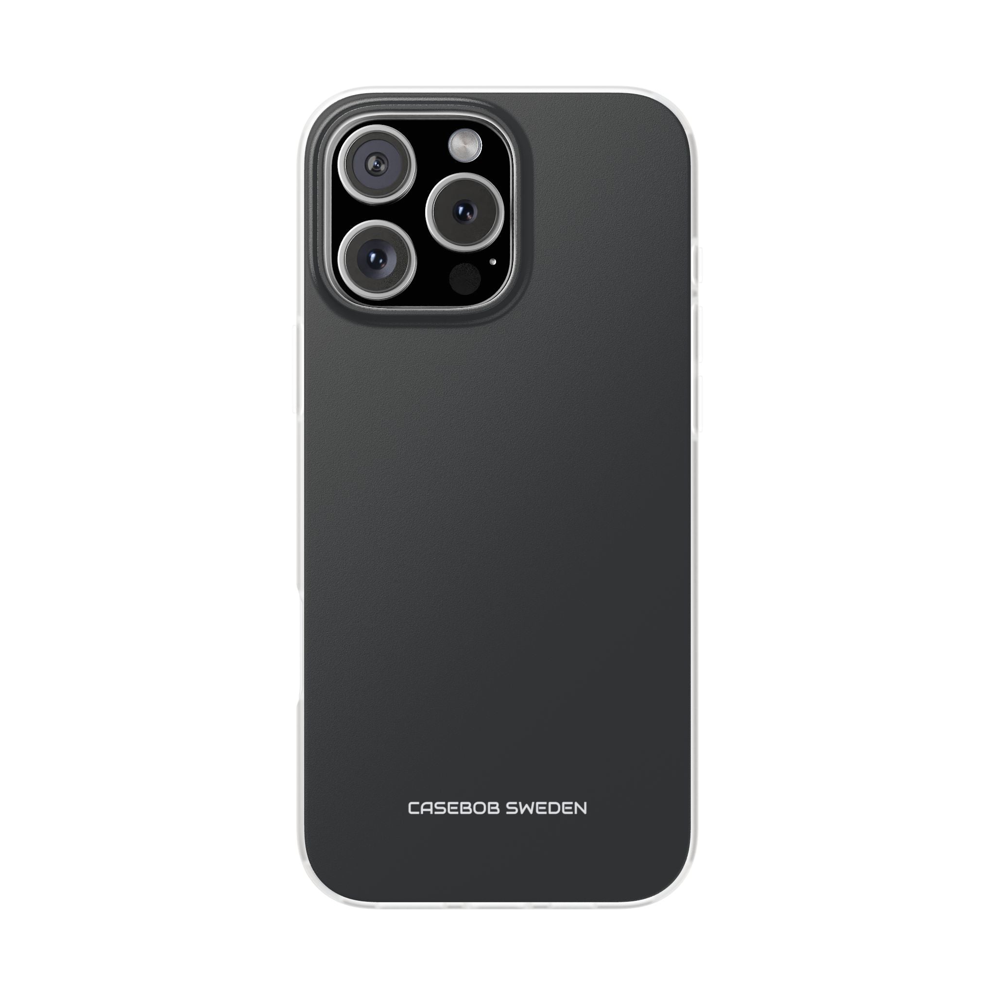 Graphite Black - Flexi iPhone 16 Phone Case