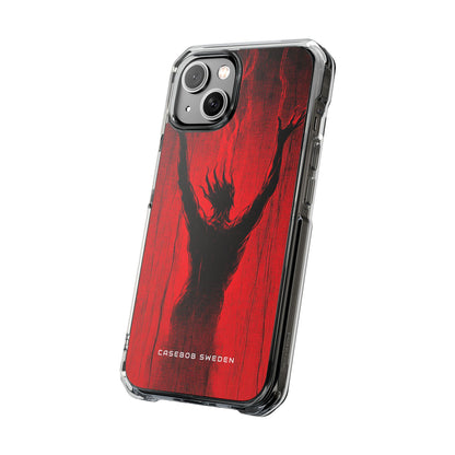 Crimson Despair iPhone 14 - Clear Impact Phone Case