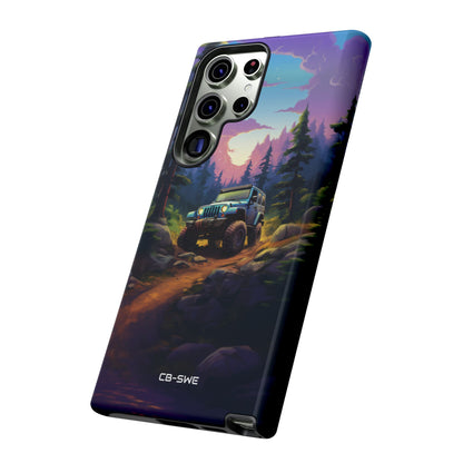 Sunset Forest Drive - Samsung Case