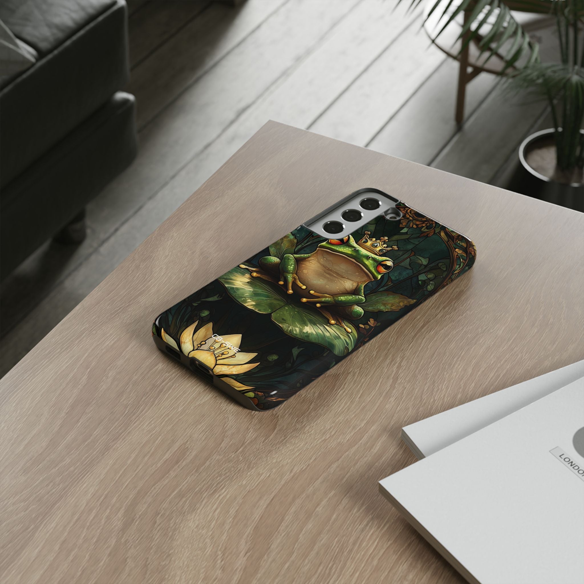 Crowned Frog Rests - Samsung Case