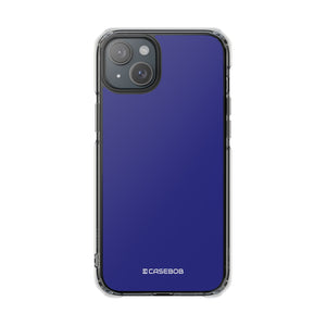 Cosmic Cobalt | Handyhülle für iPhone (Clear Impact Case – magnetisch)