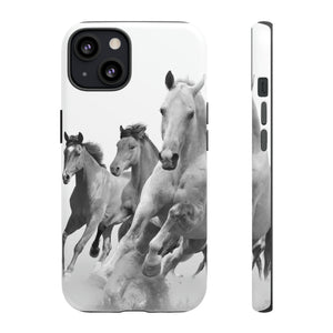 Galloping Horses - Protective Phone Case