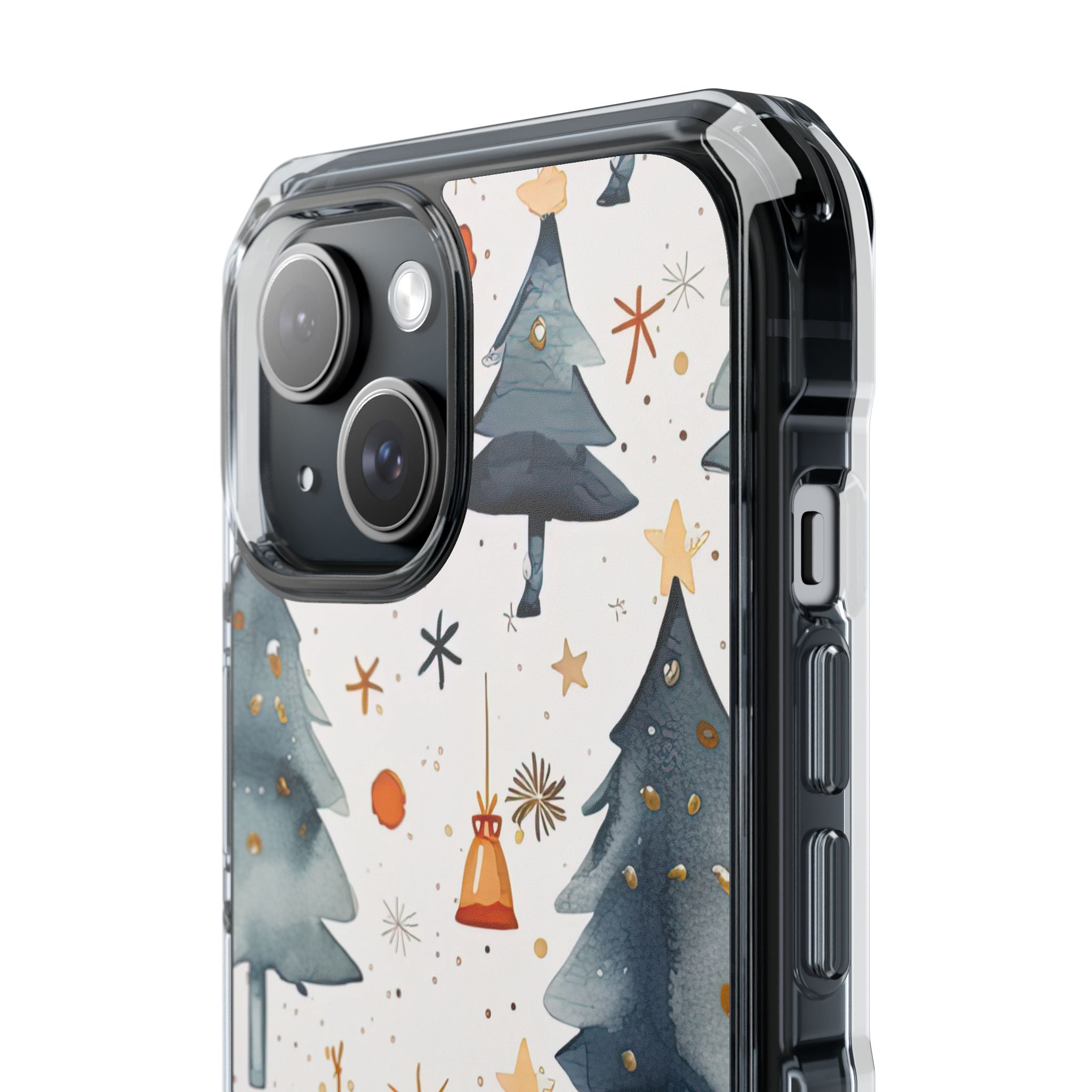 Christmas Trees Dance iPhone Case - Impact