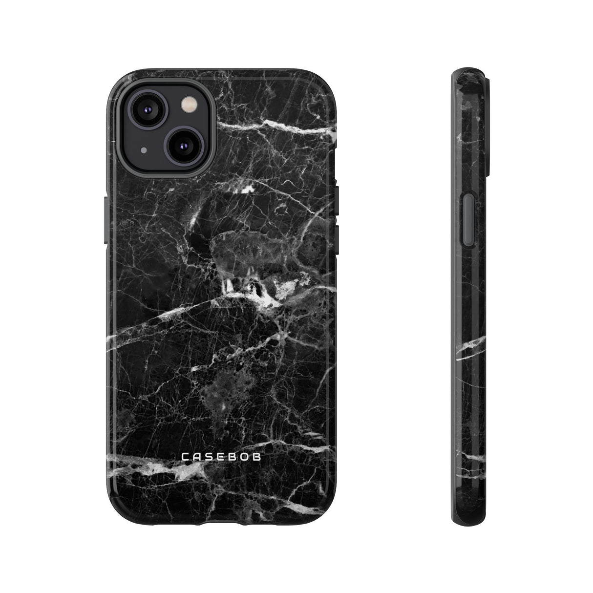 Black Marble - Protective Phone Case