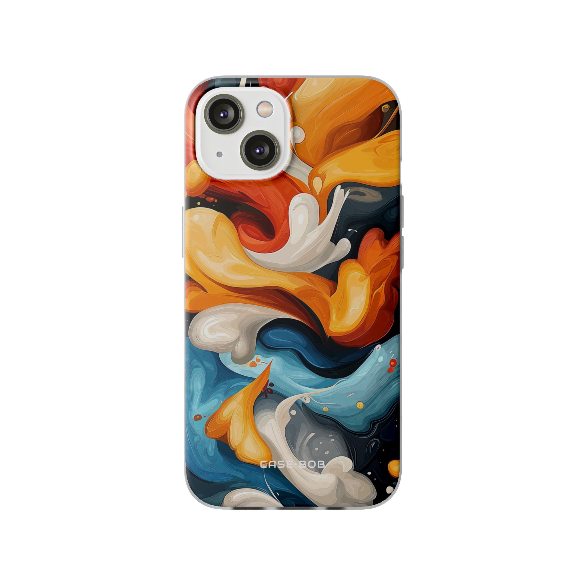 Crimson Ribbon iPhone 14 Case - Soft