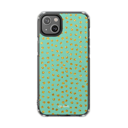 Golden Dots Dance iPhone Case - Impact