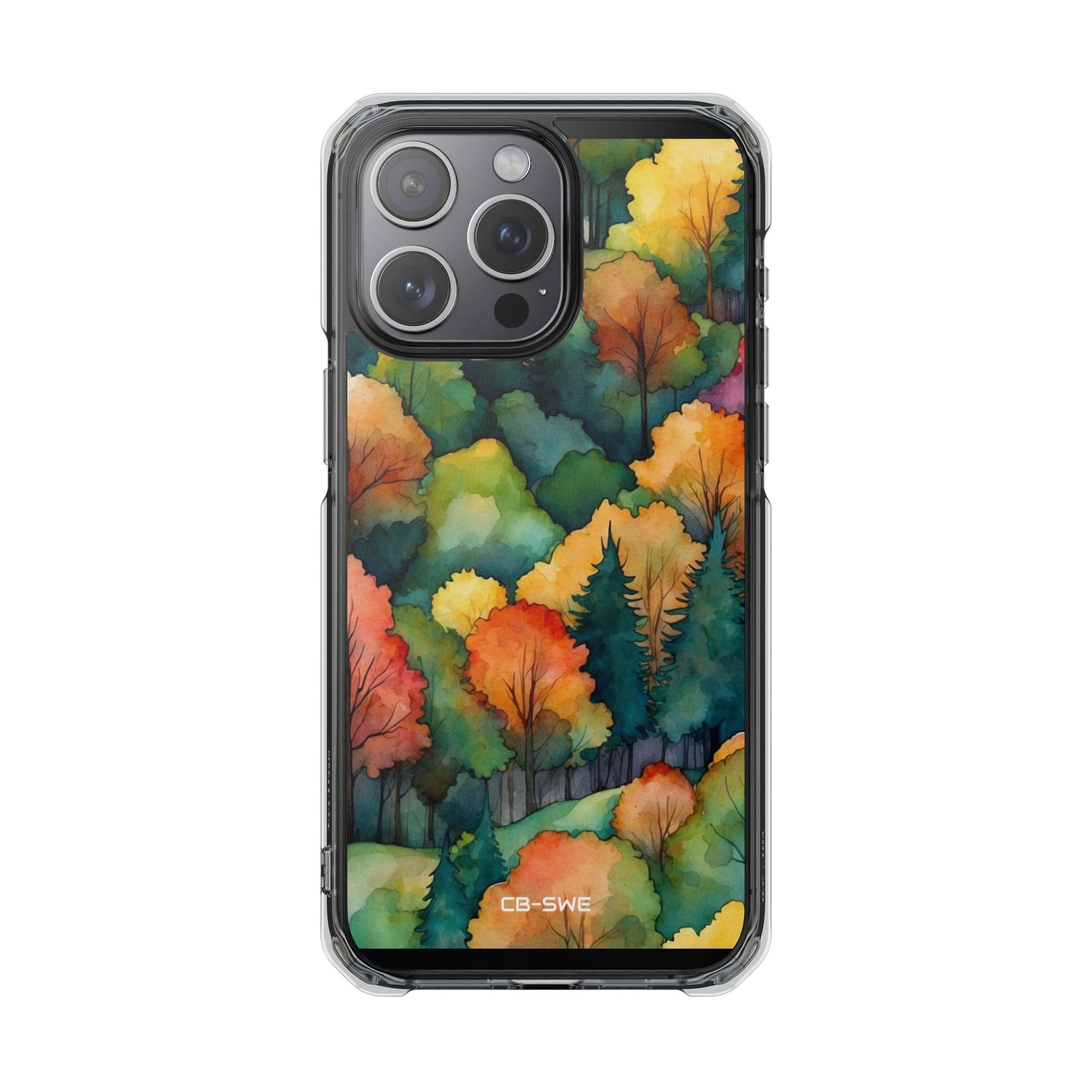 Autumn Leaves Dance iPhone Case - Impact