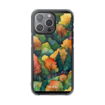 Autumn Leaves Dance iPhone Case - Impact