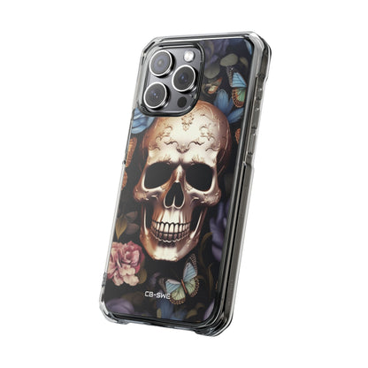 Skull Among Blossoms iPhone Case - Impact