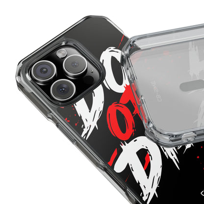 Intense Typography Contrast iPhone Case - Impact