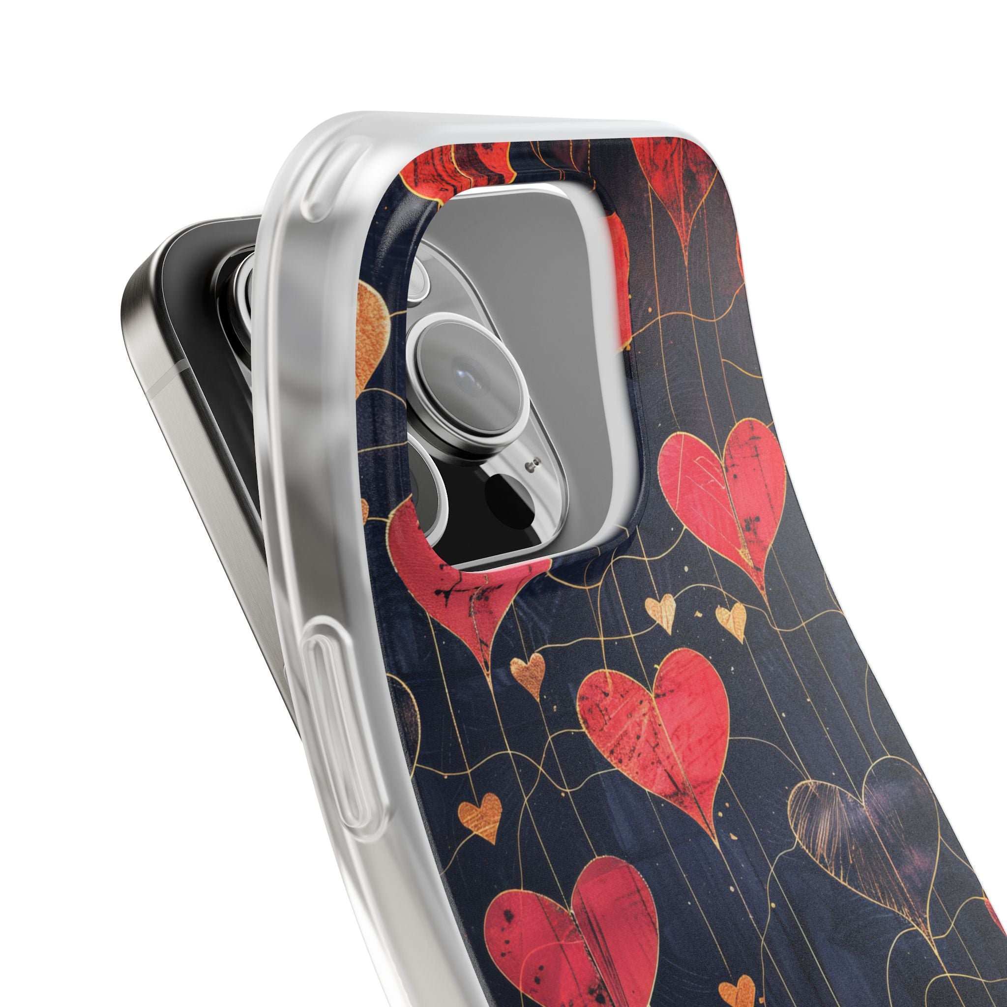 Gradient Heartflow Harmony iPhone 16 - Flexi Phone Case