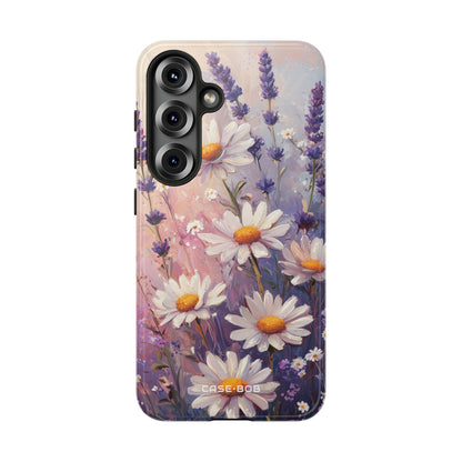 Daisy Lavender Bloom Samsung S25 Case - Tough