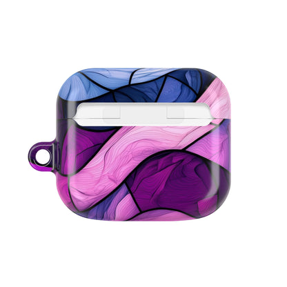 Purple Wavewood - AirPods Case