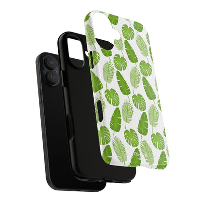 Tropical Leaf Harmony - iPhone Case
