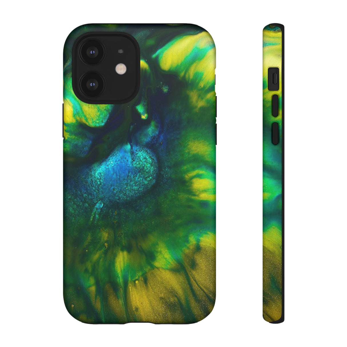 Dragon Eye Ink Art iPhone Case (Protective) iPhone 12 Matte Phone Case