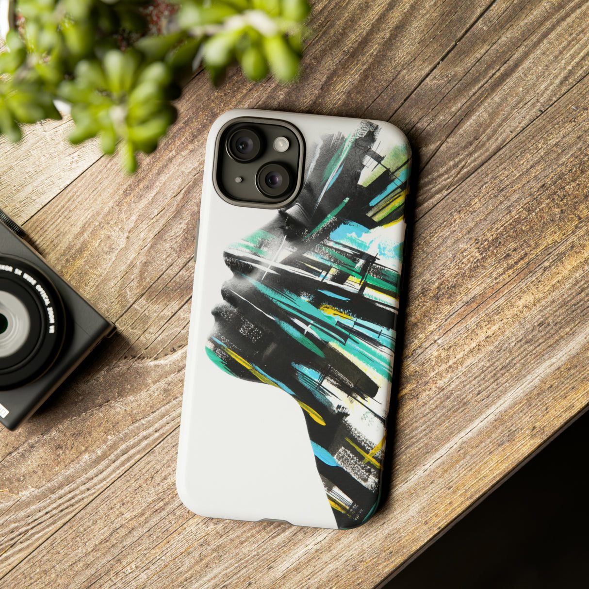 Artistic Portrait - Protective Phone Case