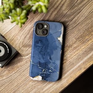 Timeless Blue Watercolor - Protective Phone Case