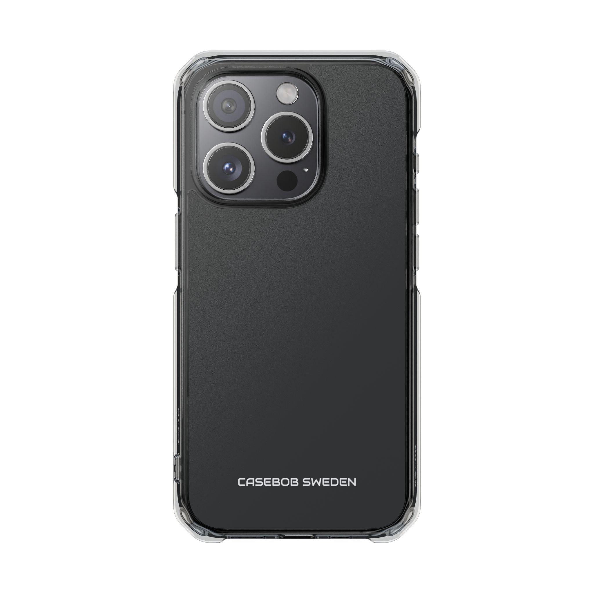 Graphite Black - Clear Impact iPhone 15 Phone Case