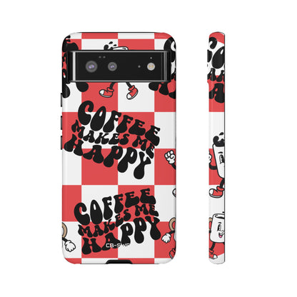 Joyful Coffee Celebration - Google Pixel Case