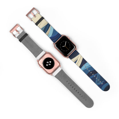 Blue Wave Flow - Watch Band
